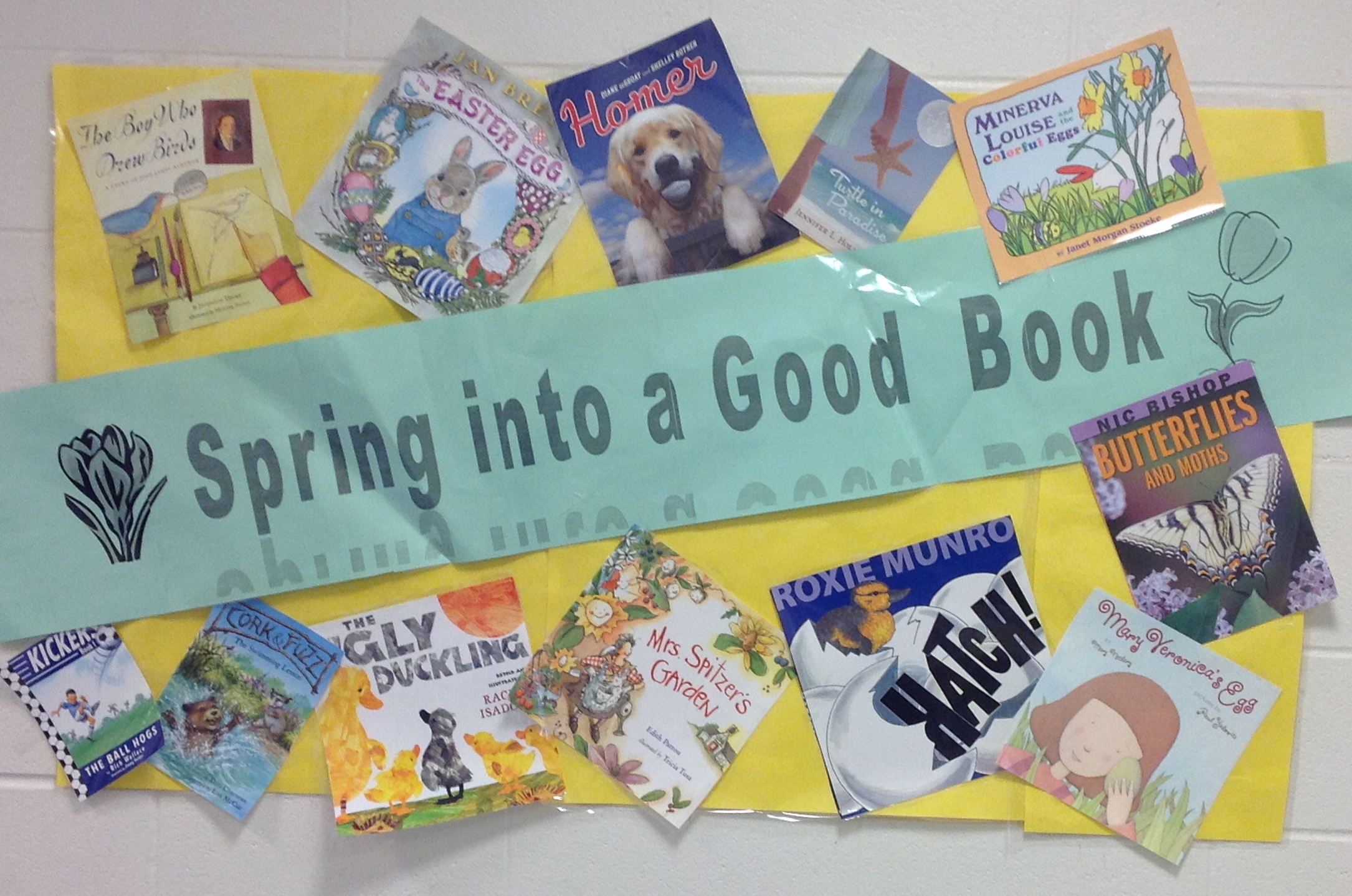 Spring bulletin boards